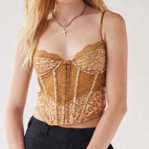 Urban Outfitters Modern Love Supernova Corset NWT